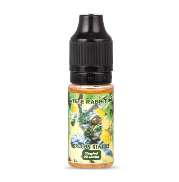 E-liquide White Rabbit E-salt 10ml Saveur : Dragon kiwi Ice
