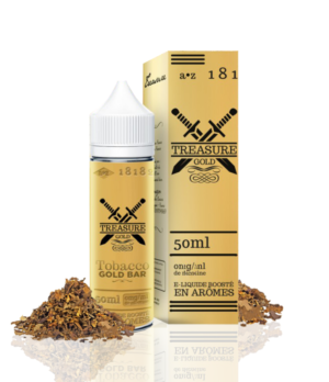E Liquide Tobacco Gold - Aromazon Treasure Gold 50 ML - 0 mg