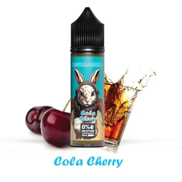 e-liquide-cola-cherry-white-rabbit-0-50ml E liquide 50ml White Rabbit - Saveur : Cola cherry - 0 mg