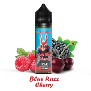 E liquide 50ml White Rabbit - Saveur : Blue Razz Cherry -  0 mg