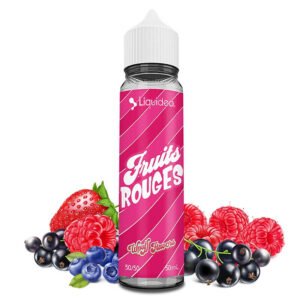 E Liquide Fruits Rouge 50ml Liquideo Wpuff -  0 mg