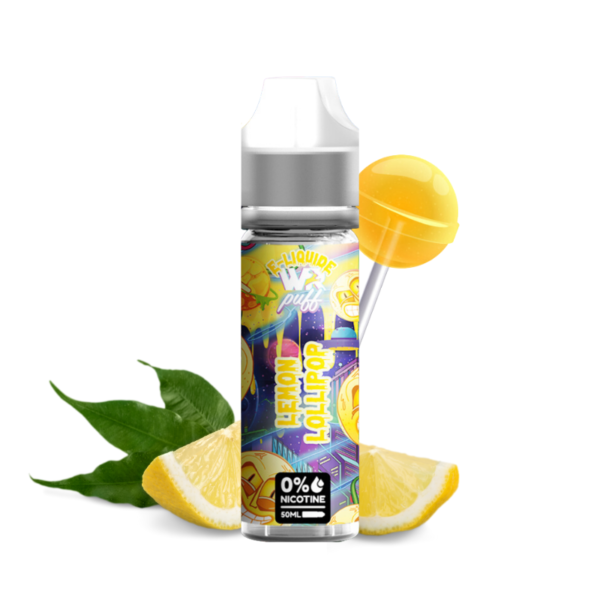 E liquide Lemon Lolipop 50ml White Rabbit -  0 mg