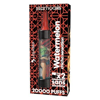 starhooks_chicha_sensation_liquideo_2_pods_watermelon_20000_puffs_ciel-0534_1_2_32_f Starhooks Chicha 20000puffs + 2 cartouches - Liquideo - Saveur : watermelon