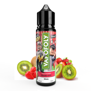 E liquide 50ml VapoFoly - Saveur : Fraise Kiwi -  0 mg