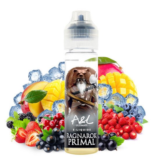 E liquide Ragnarok Primal 50ml Ultimate Arômes et Liquides - Dosage : 0 mg
