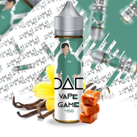 E liquide 456 50ML Vape Game - Dosage : 0 mg