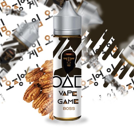 E liquide Boss 50ML Vape Game - Dosage : 0 mg